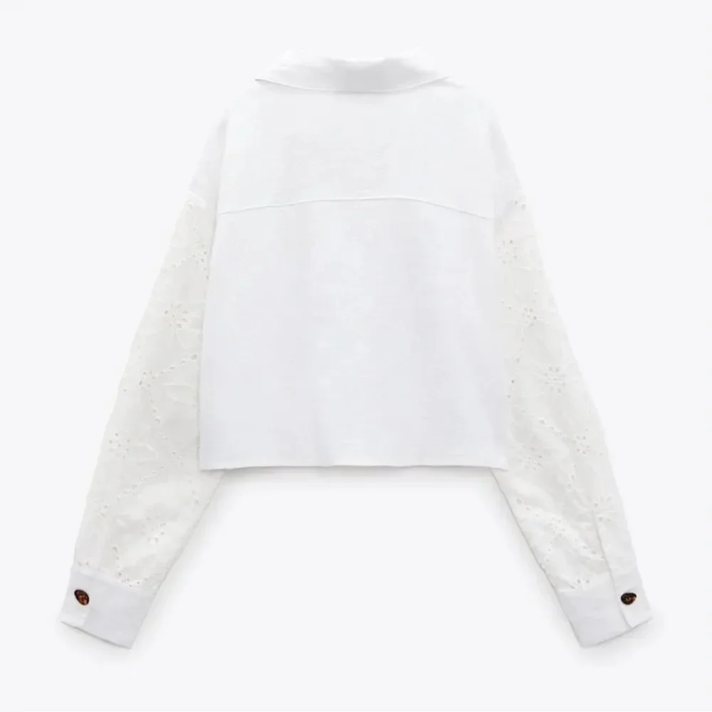 Zara white linen