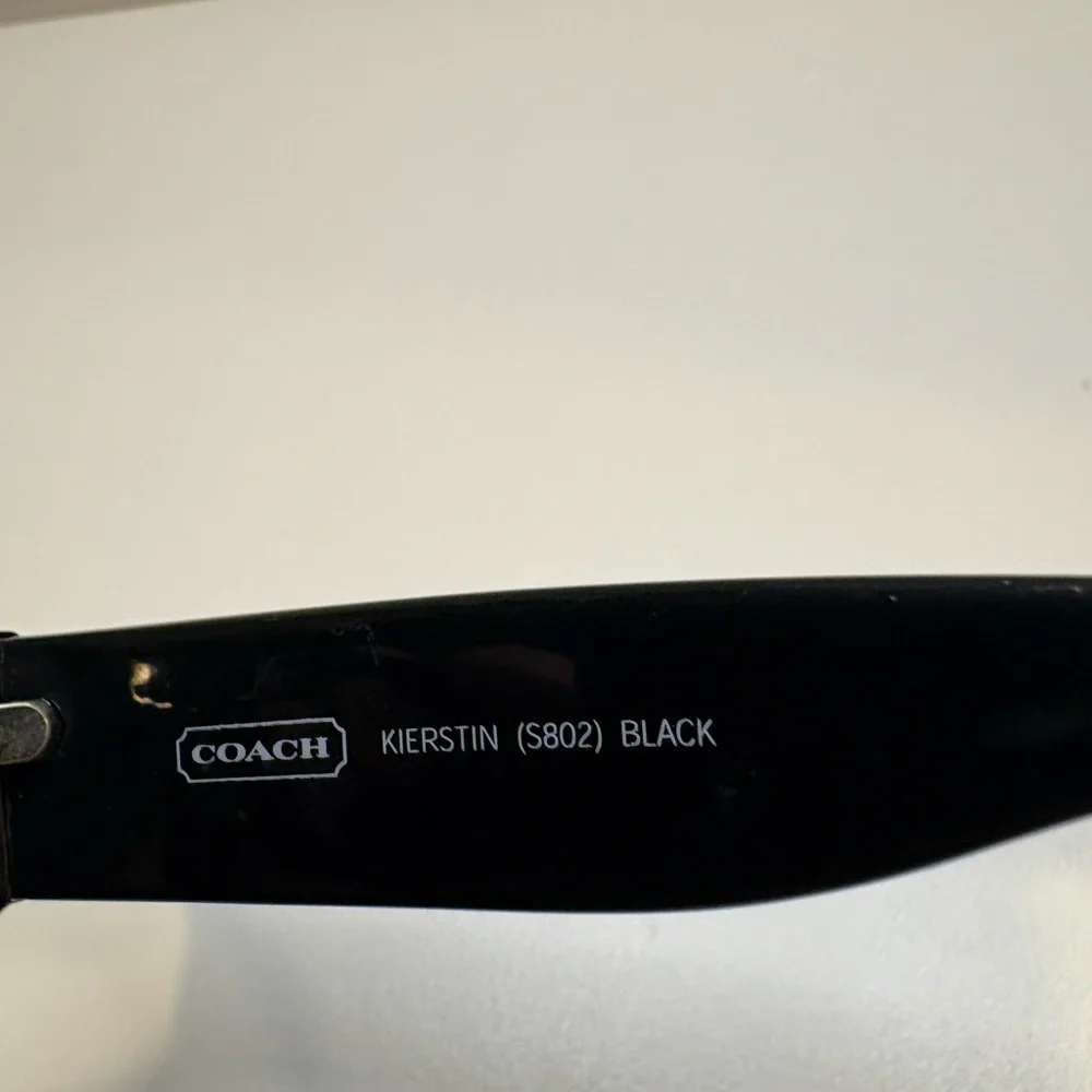 COACH KIERSTIN (S802)‎ BLACK COACH SUNGLASSES 55•17•130 SUNGLASSES FRAMES ONLY