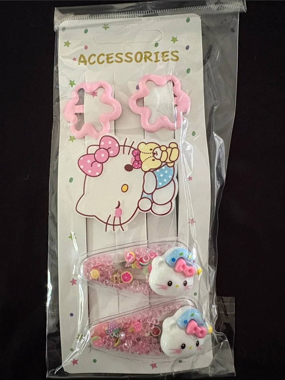 accessories hair clips five sets