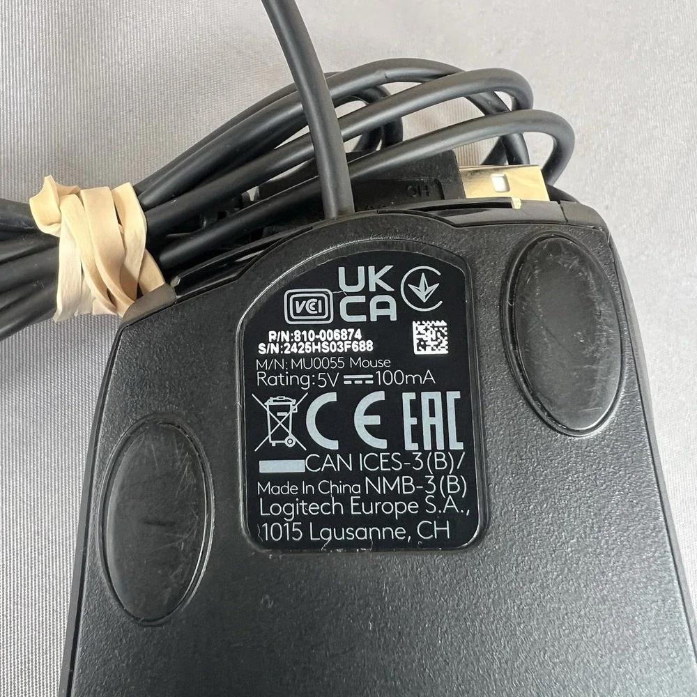 Logitech mu0055 wired