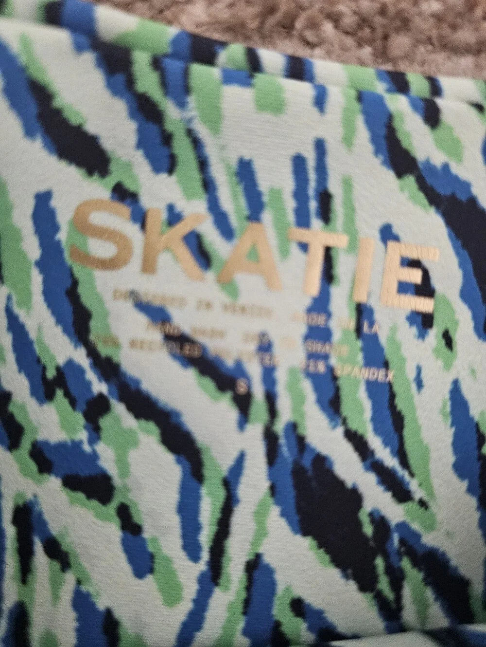 Skatie High Waisted Bikini Bottom
