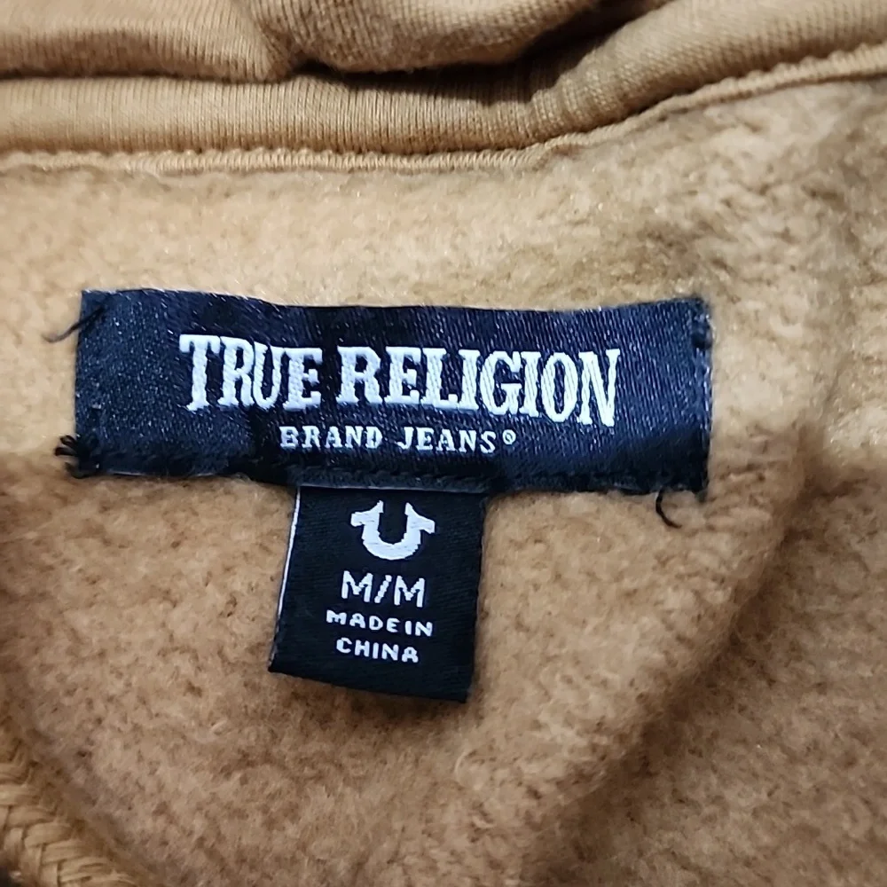 True Religion Brown Multi-patch Hoodie