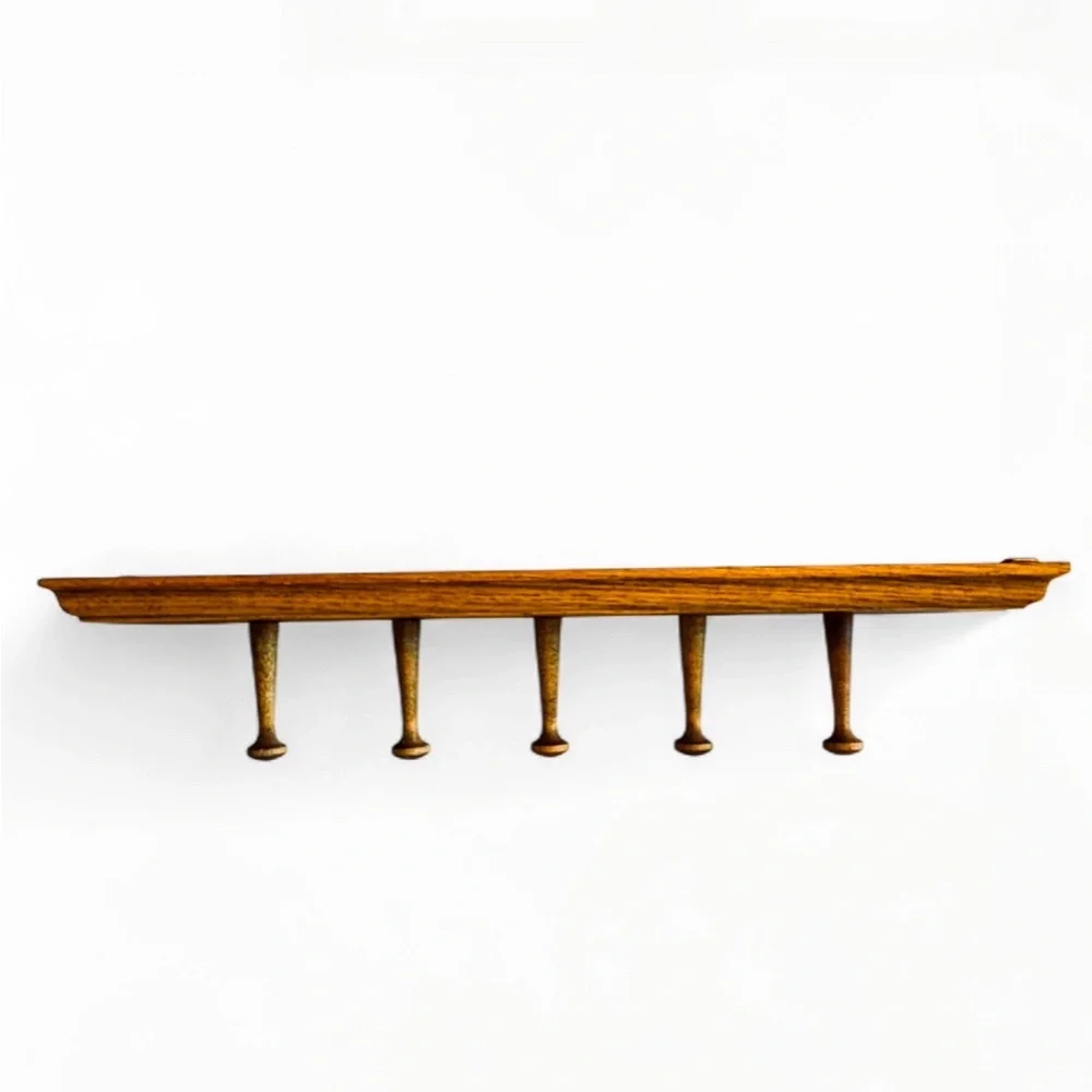 Vintage decorative wooden
