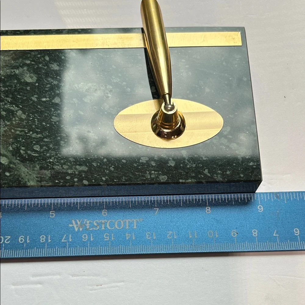 Pen Stand vintage marble