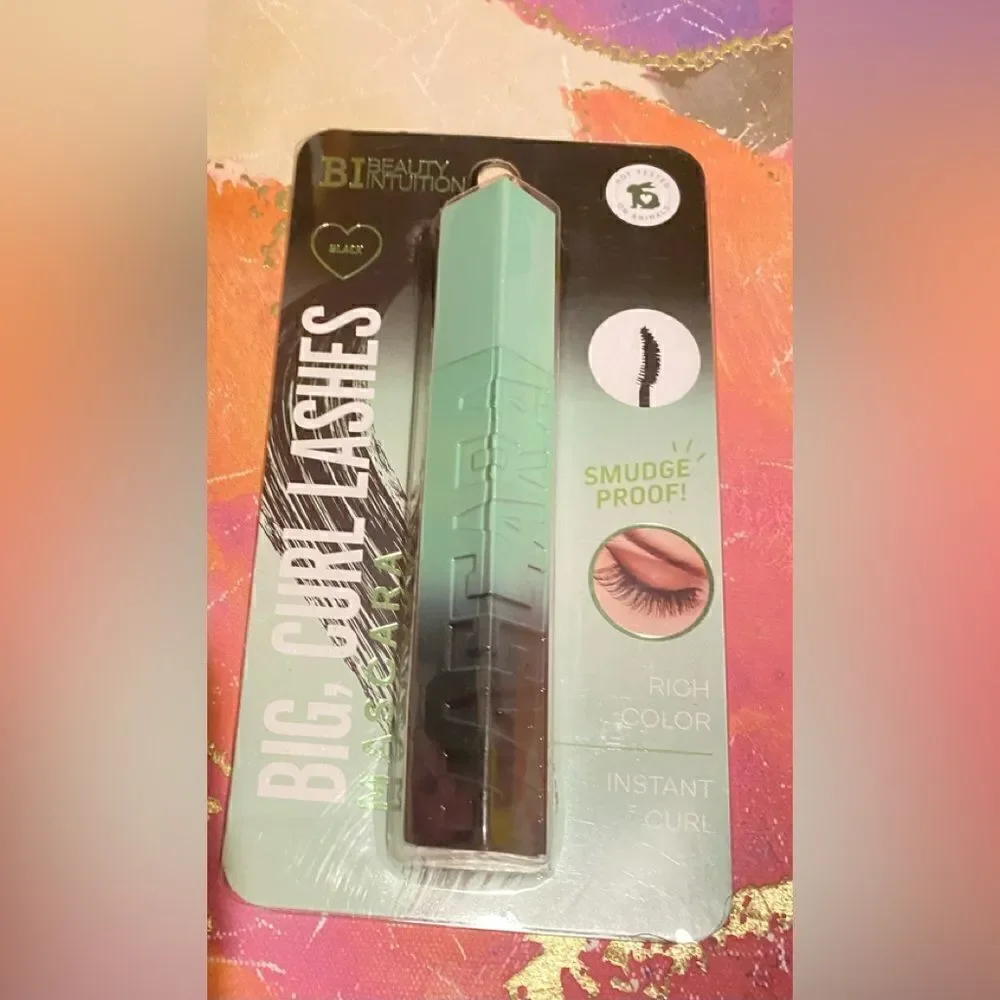 🛍️ 2 Beauty Intuition Pink Peony Lip Gloss 💄 & Big Curl Lashes Mascara💥