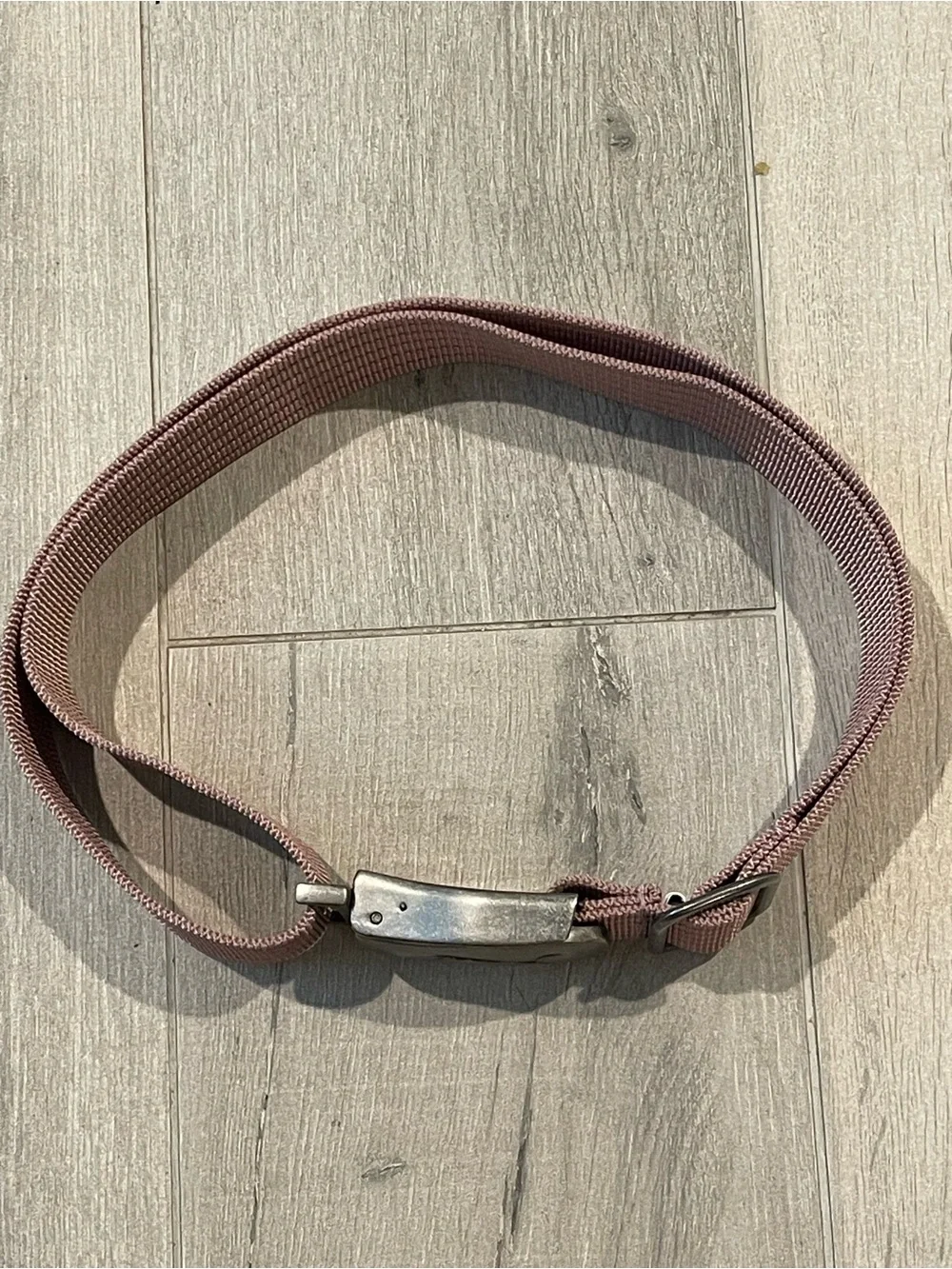 Puma Dusty Rose Web Belt | Pink Adjustable Sport Belt with Metal Buckle