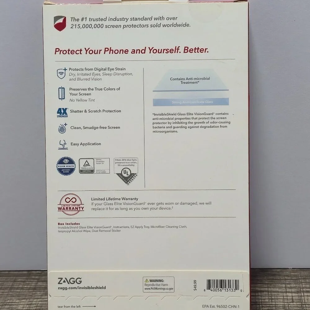 ZAGG invisible shield