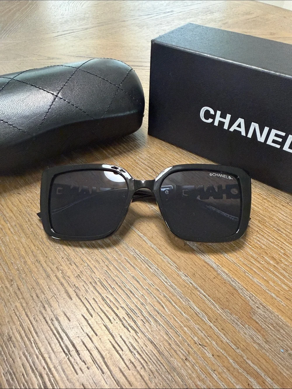 CHANEL sleek oversized