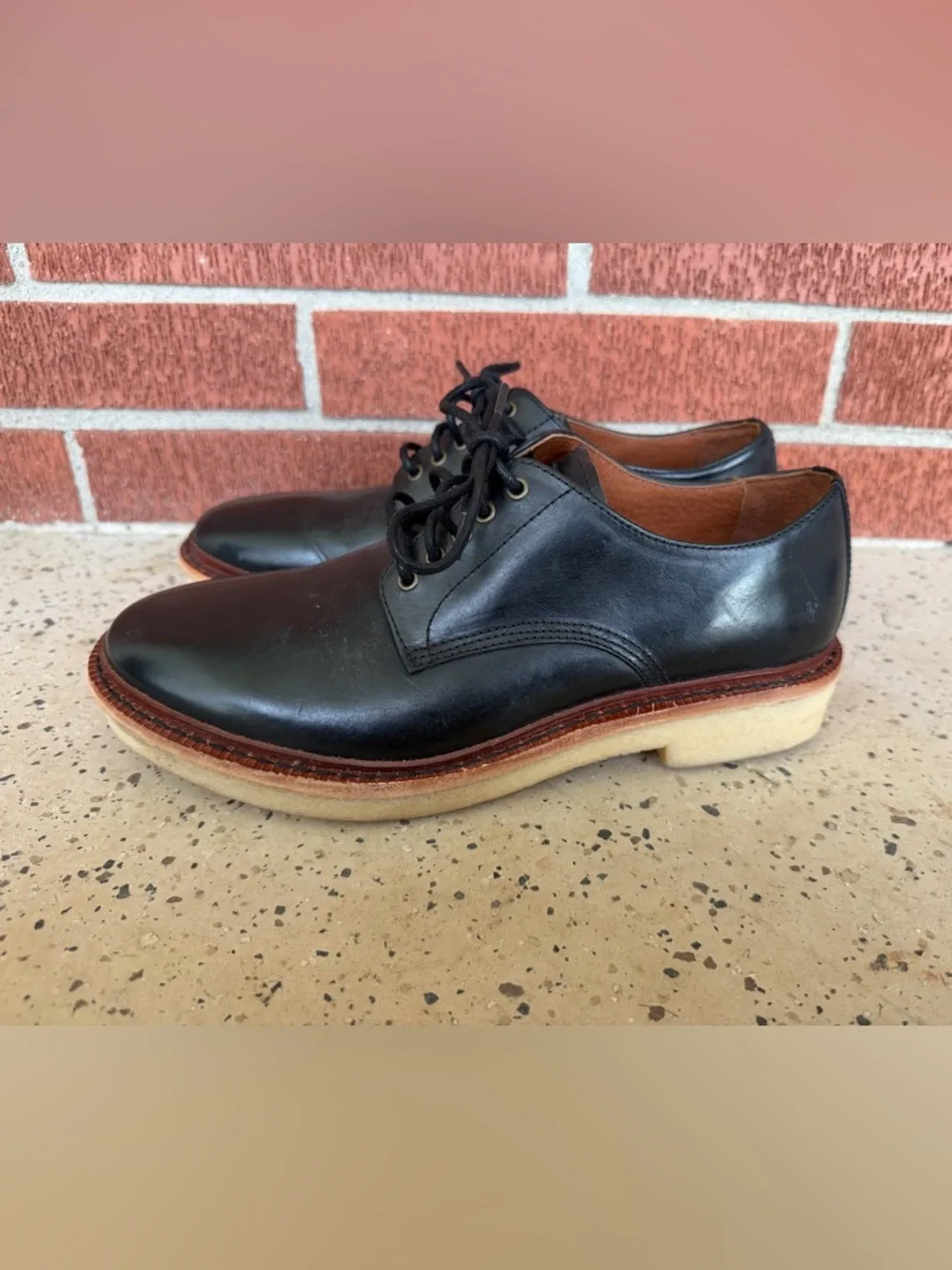 Frye black oxford