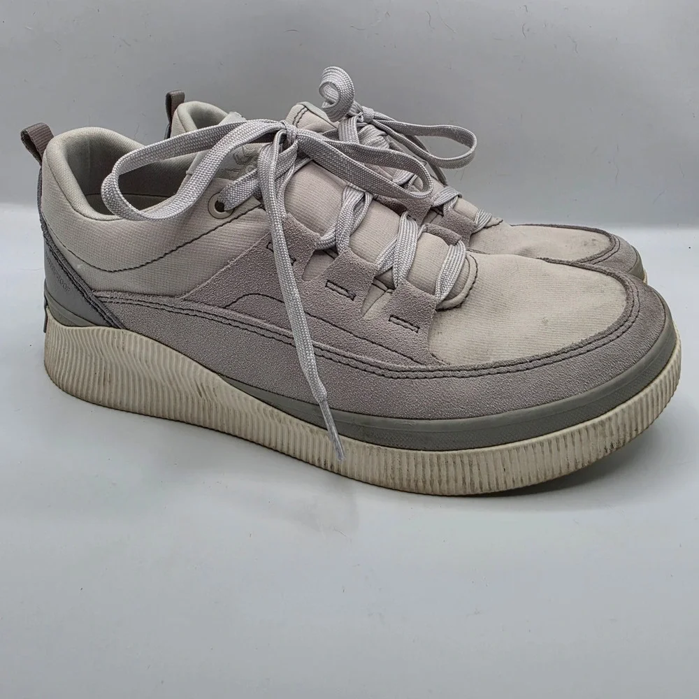 Sorel Out N About III Low Waterproof Sneakers Womens 9.5 Grey Quarry NL5158-009