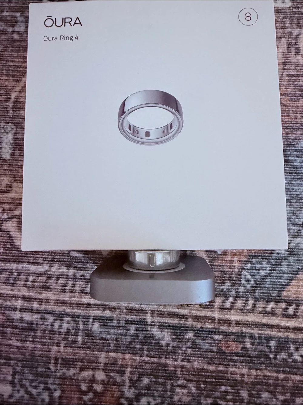 Oura ring silver