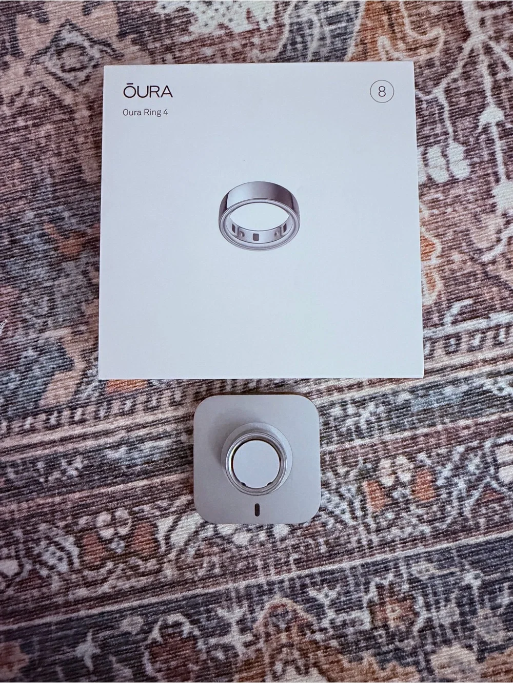 Oura ring silver