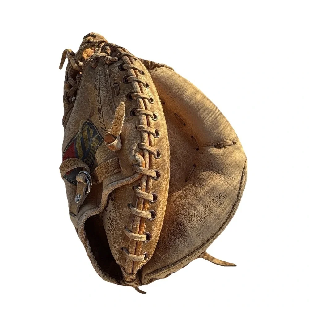 Vintage Mizuno‎ Gary Carter Autograph Catcher's Mitt MT1200 Lite-Flex 34
