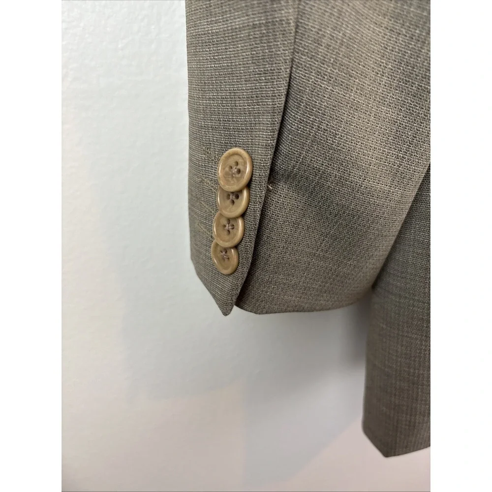 Zillioni Men's Blazer Sport Coat Made In Italy Size‎ 42 Wool Vitale Canonico