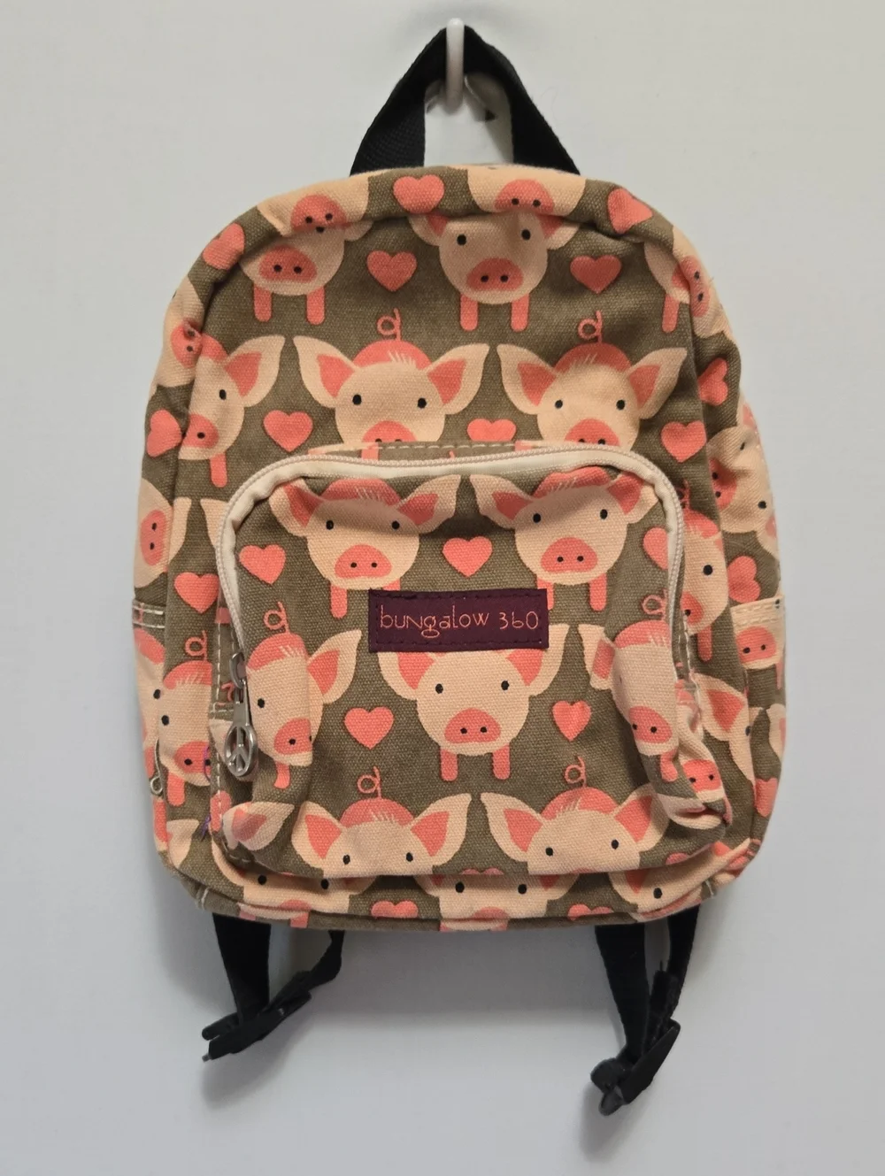 Bungalow 360 Pig Mini Backpack Novelty