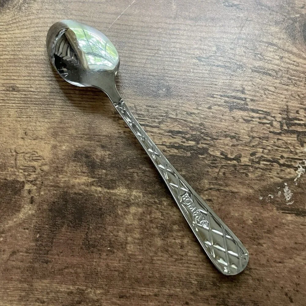 Bombay Casabella Teaspoon Set of 4 Stainless Steel 6 3/4