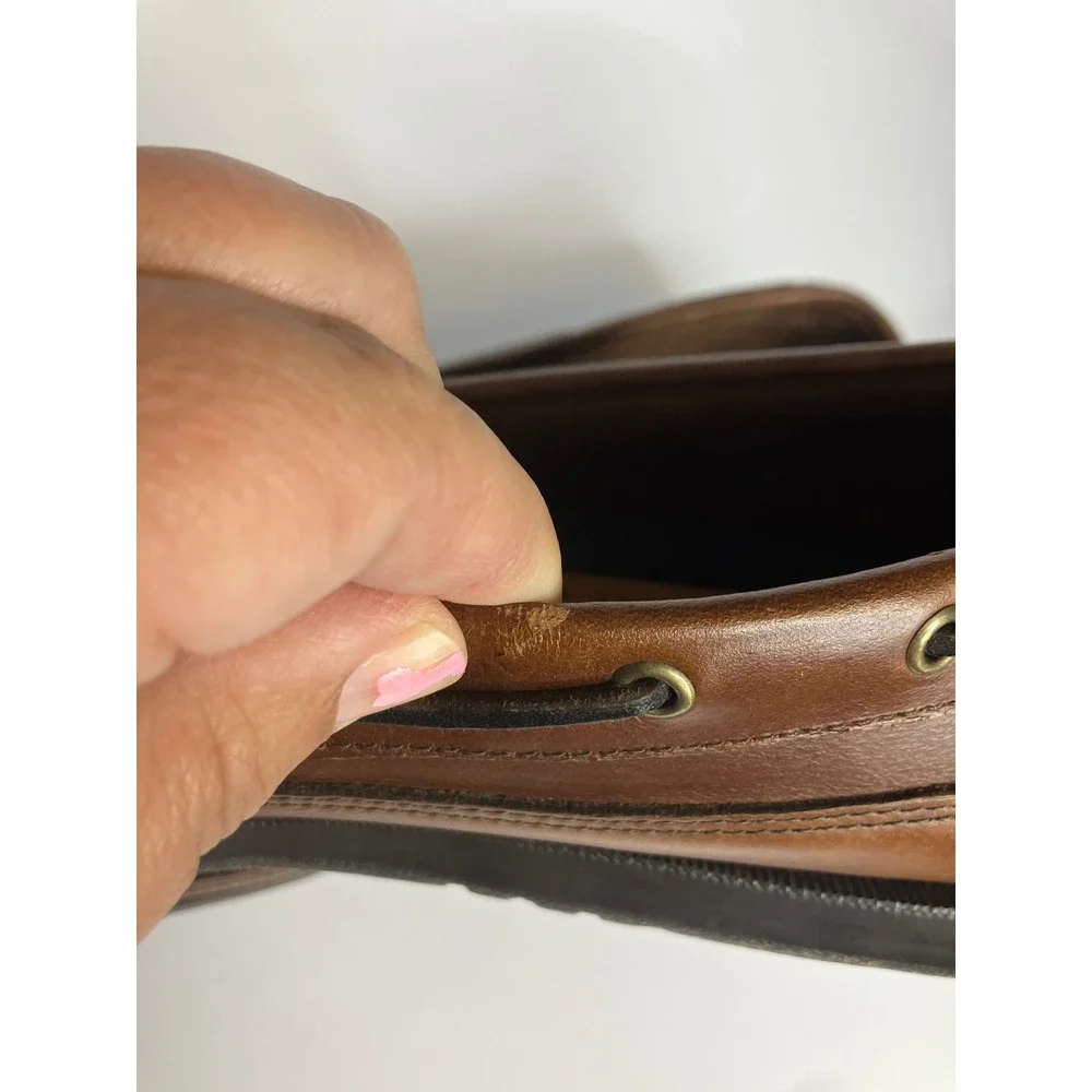 Ecco leather boat