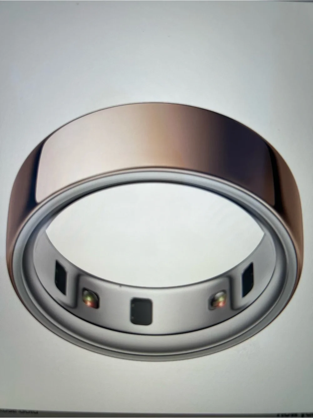 Oura rose gold