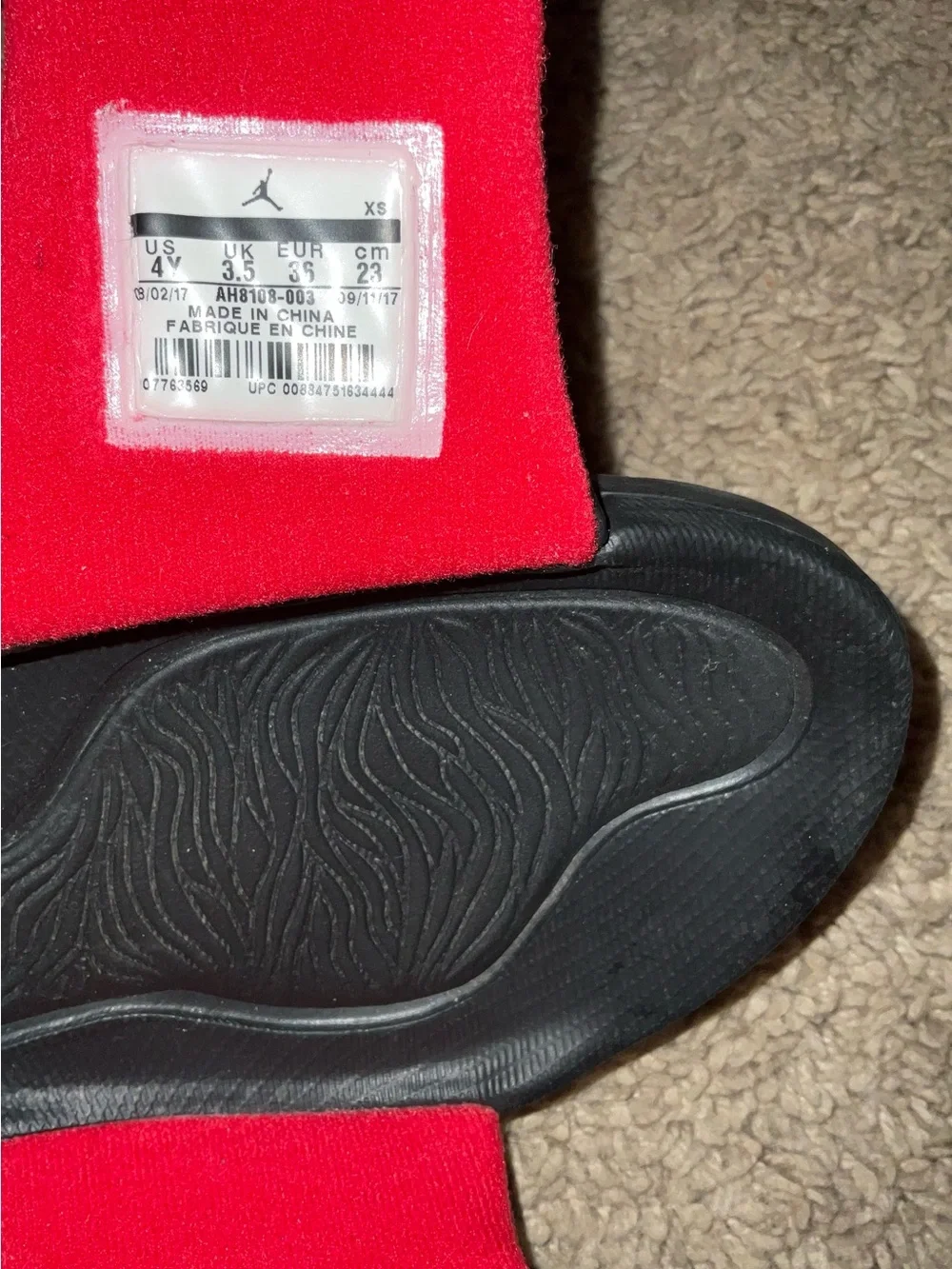 Jordan slide sandals