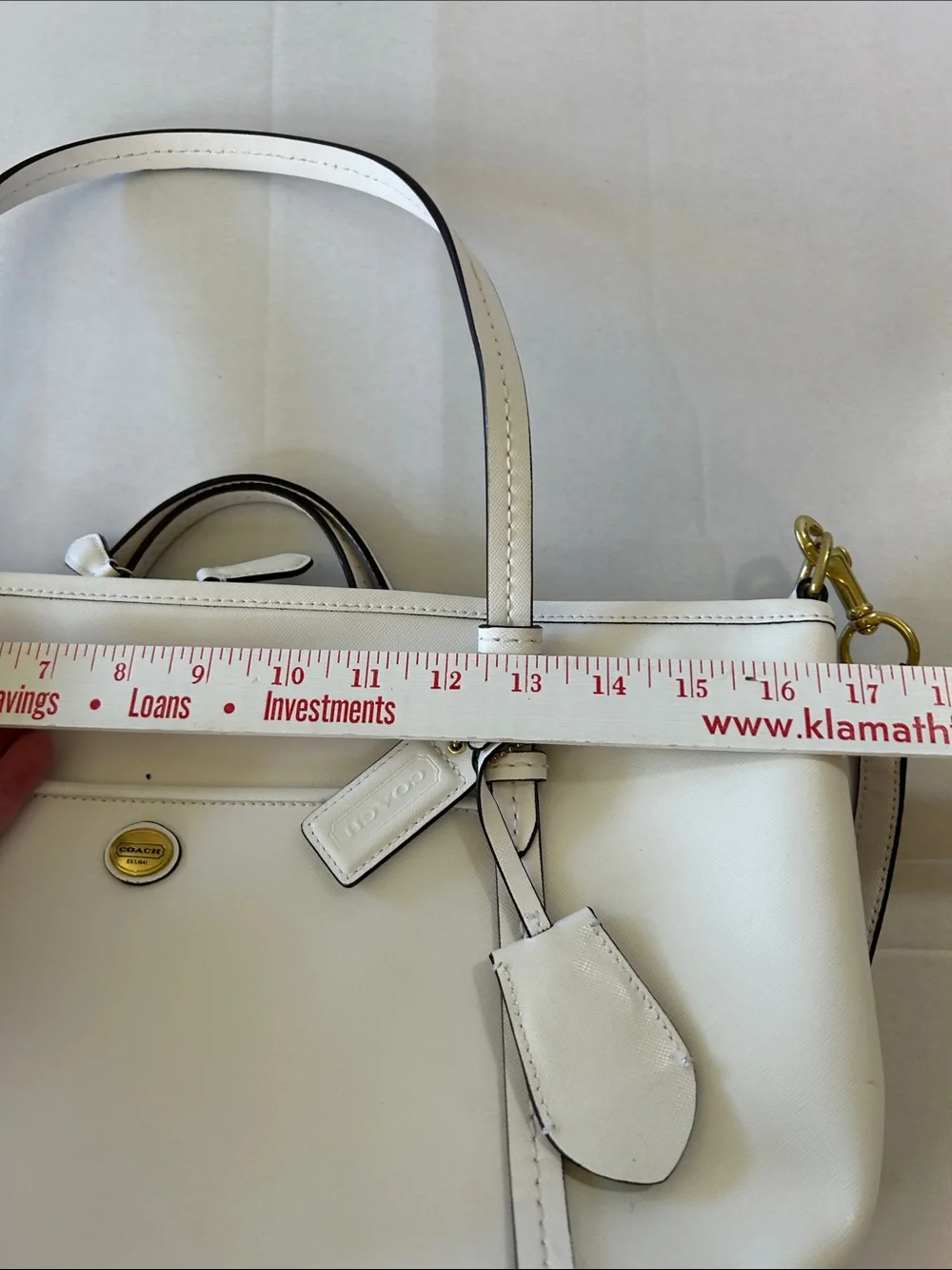 Coach payton leather