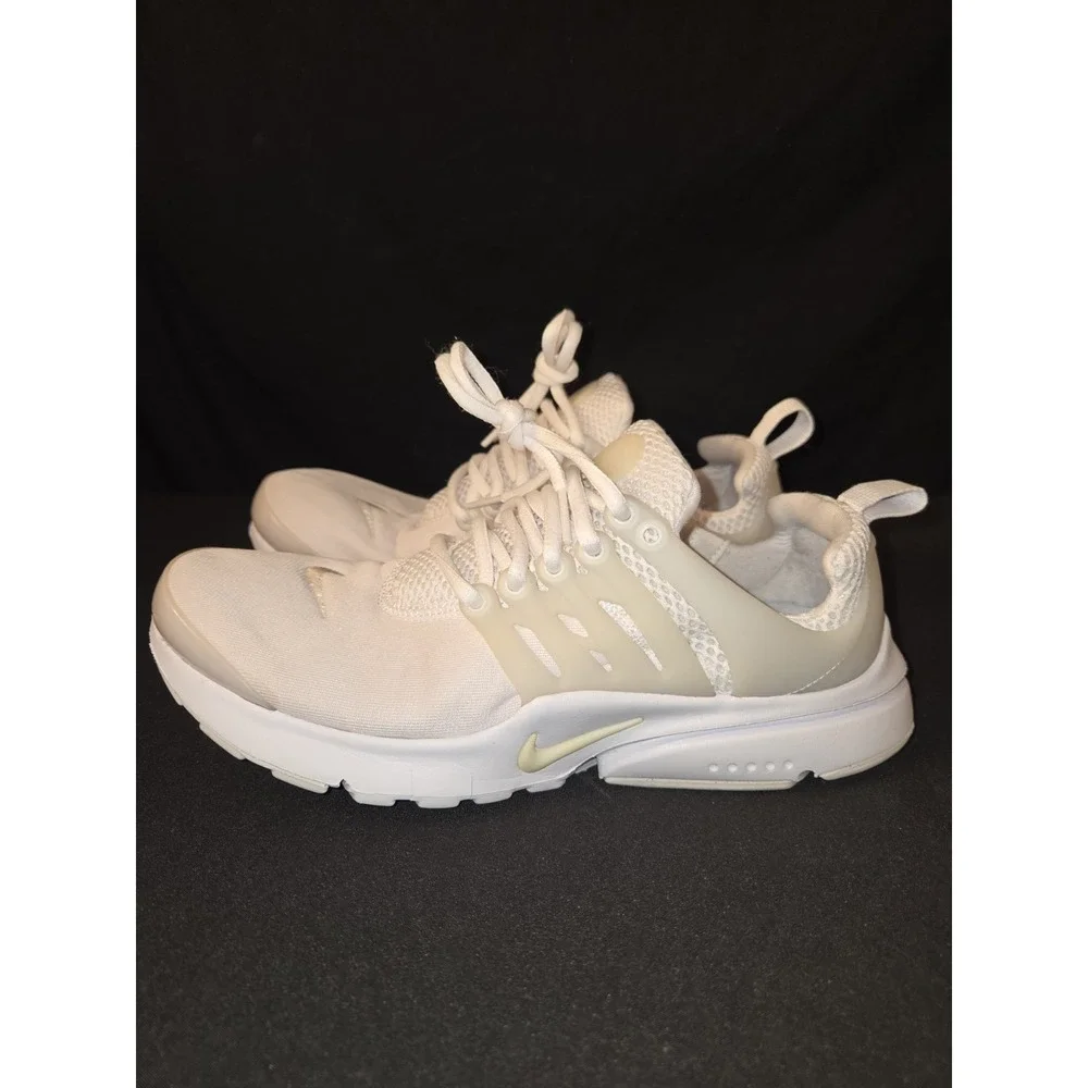 Nike‎ Air Presto (GS) Youth Size 6Y Running Shoes Triple White