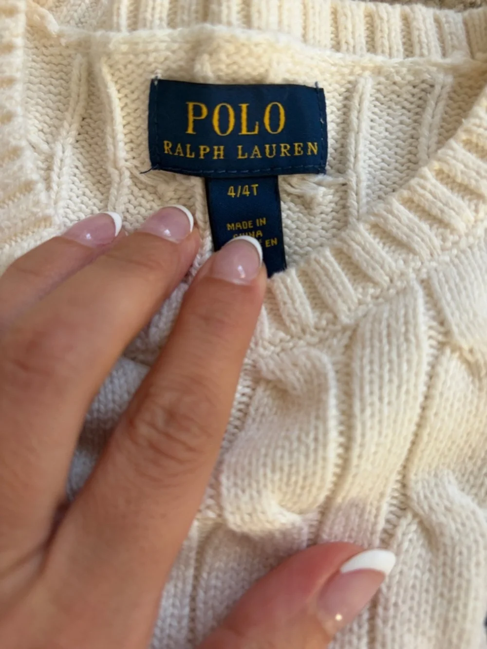 Polo Ralph Lauren soft cable