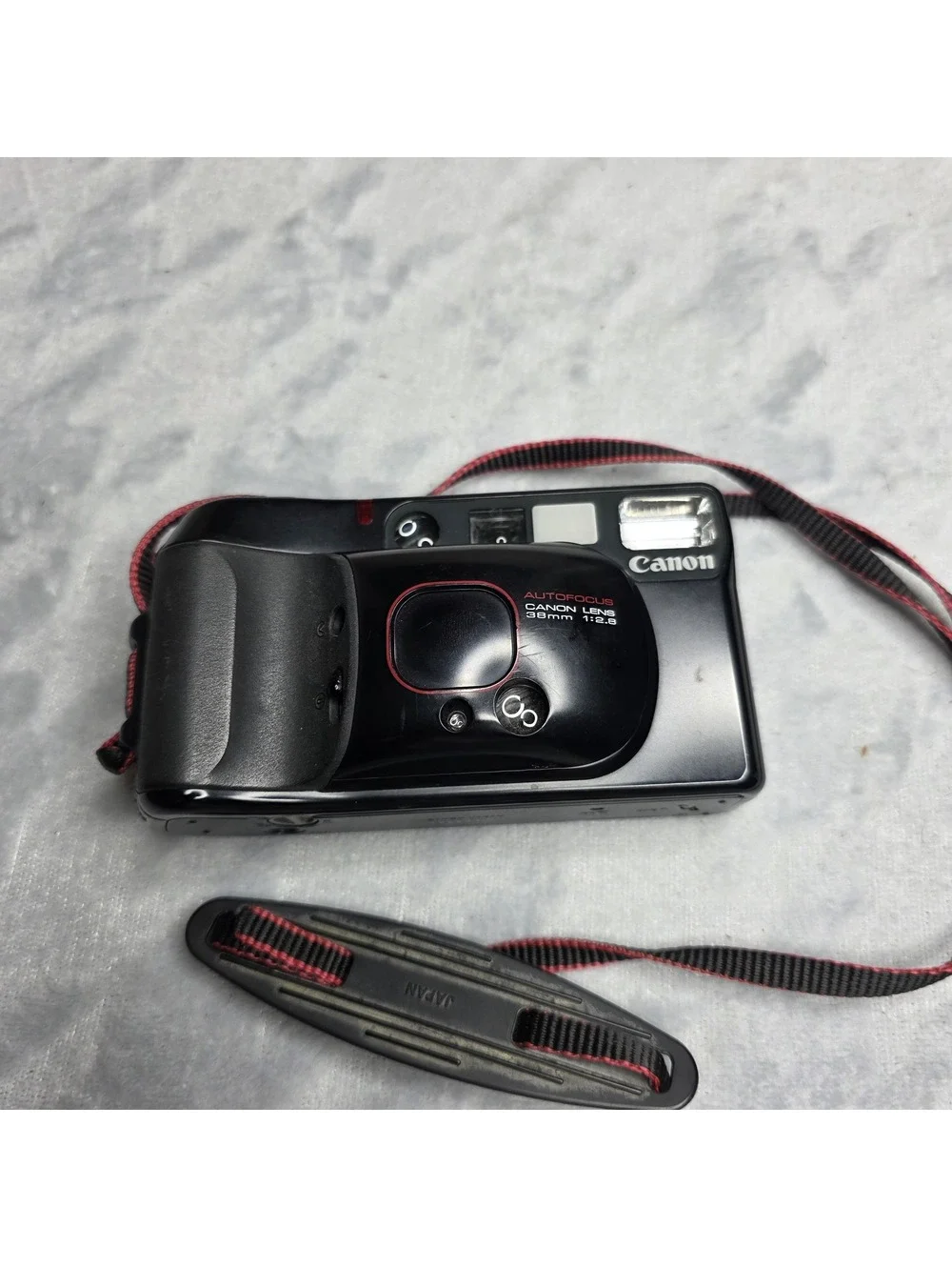 Canon Sure Shot Supreme 35mm Point & Shoot Camera w/ 38mm f/2.8 Lens untested