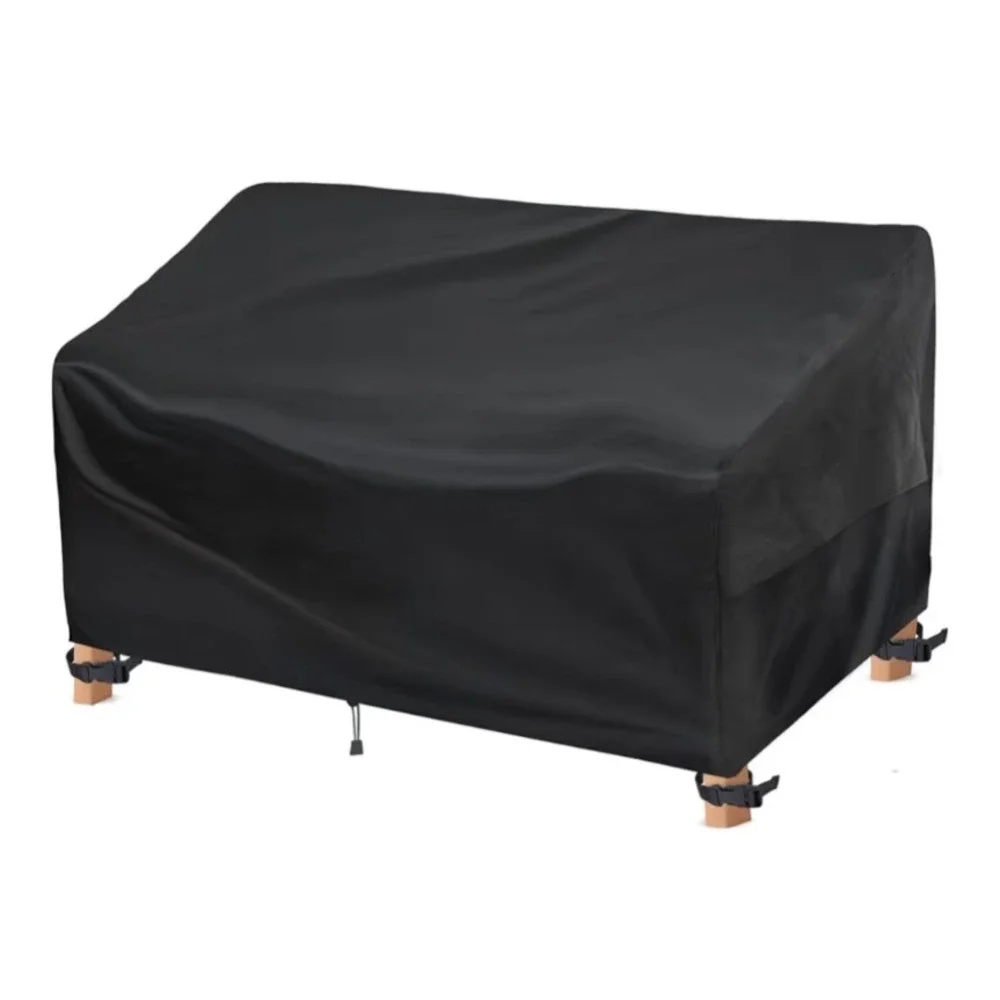 Outdoor Patio Sofa Cover Waterproof Heavy Duty 93W x 40D x 35H‎ Black