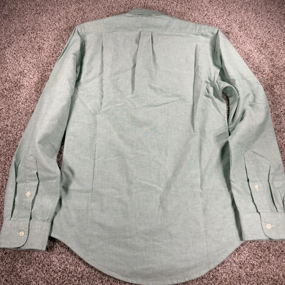 Polo Ralph Lauren Mens Slim Fit Oxford Shirt Green Small NWT New 710792161023
