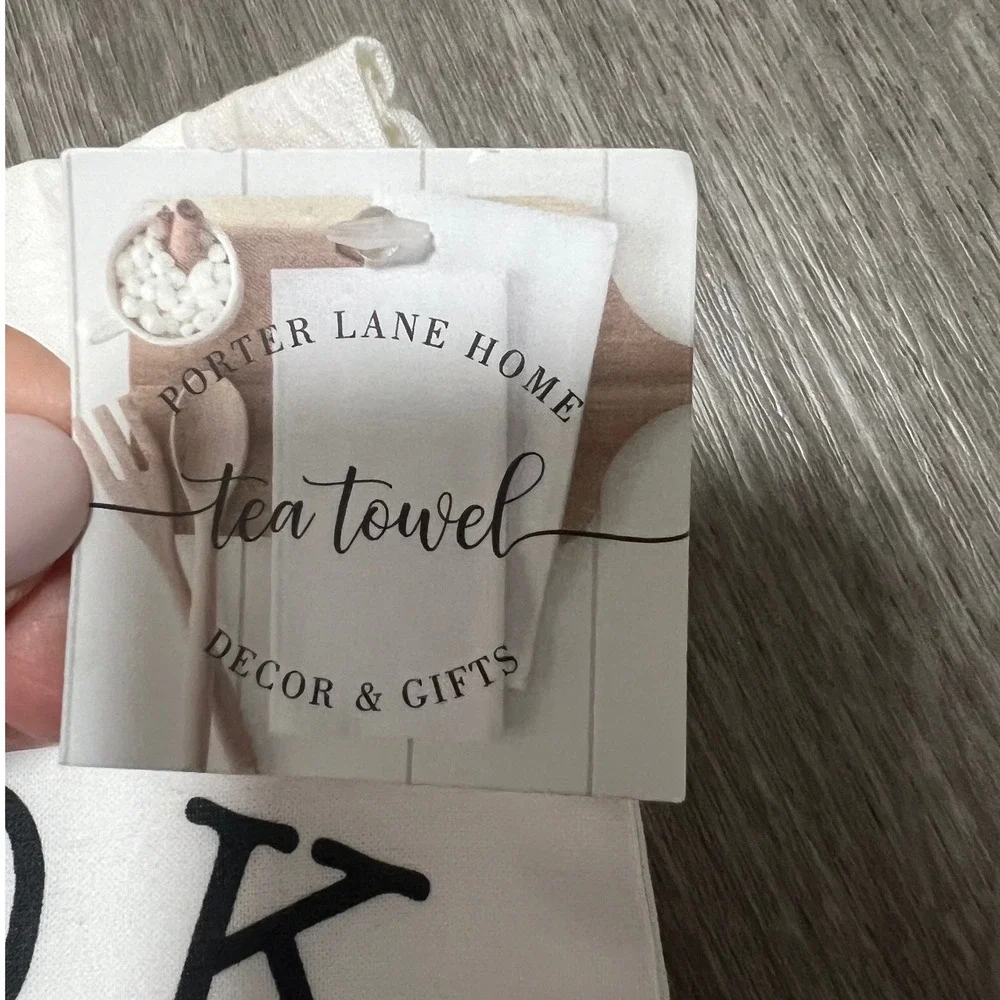 Porter Lane Home white cotton