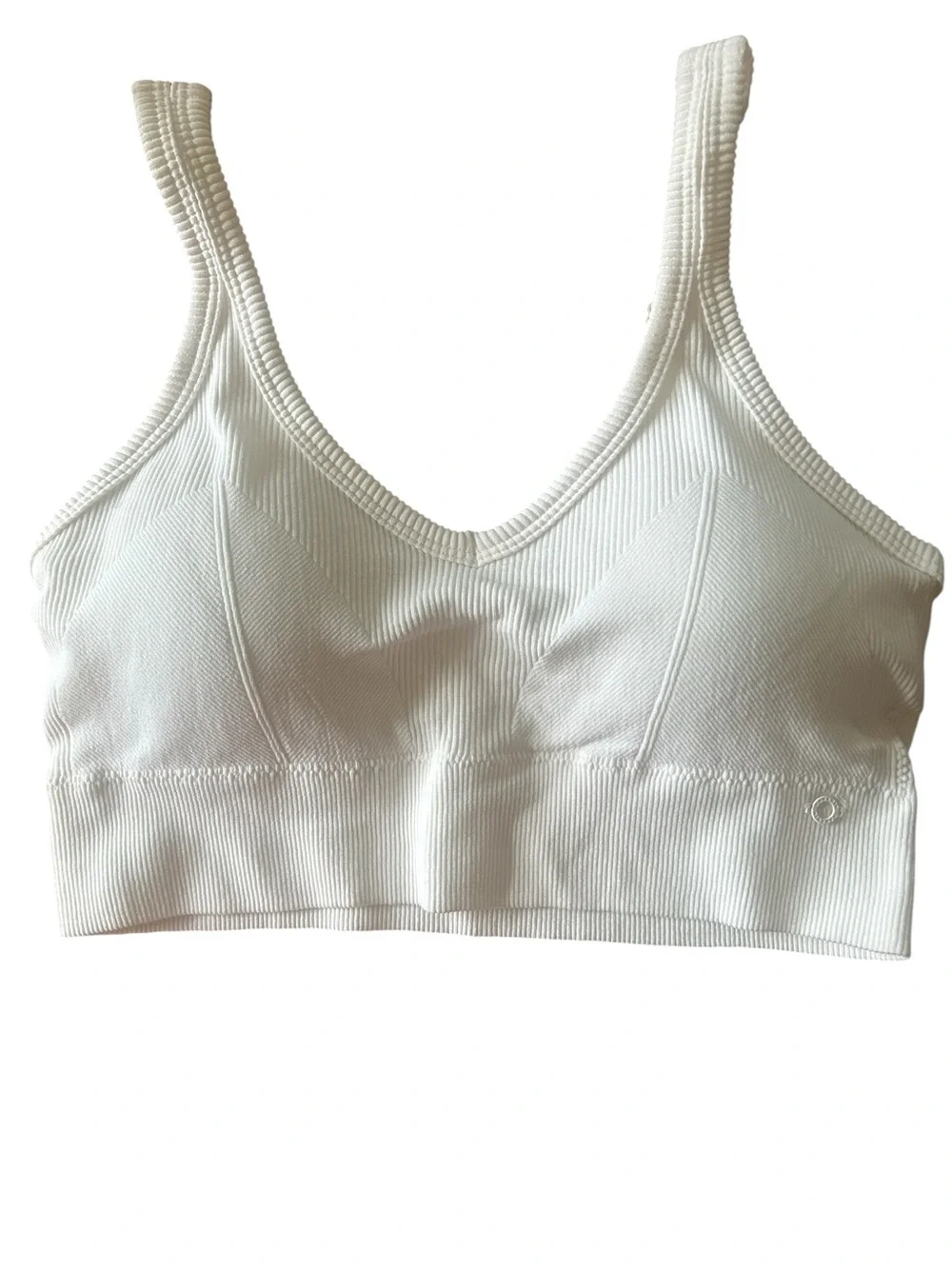 Danskin Cream Bralette Size 1X NWOT |Wireless Comfort Bra | Plus Size Loungewear