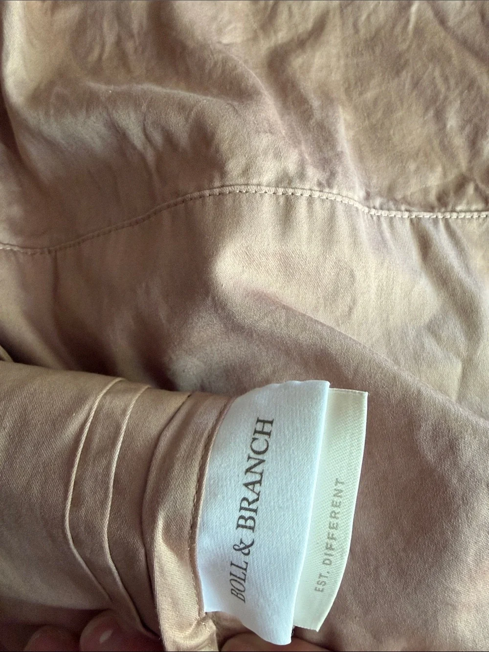 Boll & Branch signature fabric