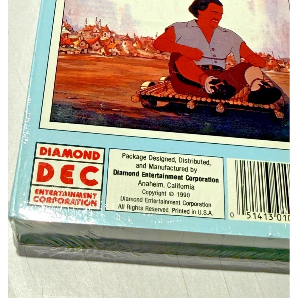 Vintage Gulliver's Travels VHS Sealed 1939 Fleischer Film Classics Technicolor