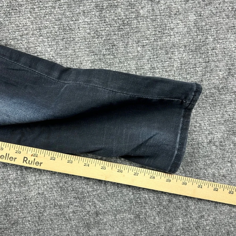Express Jeans Mens 33x30 Dark Wash Skinny Hyper Stretch Faded Denim Pants