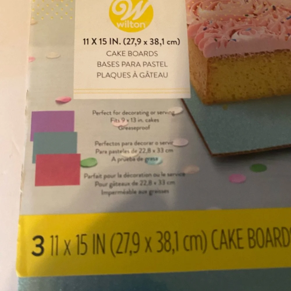 Wilton branded pastel