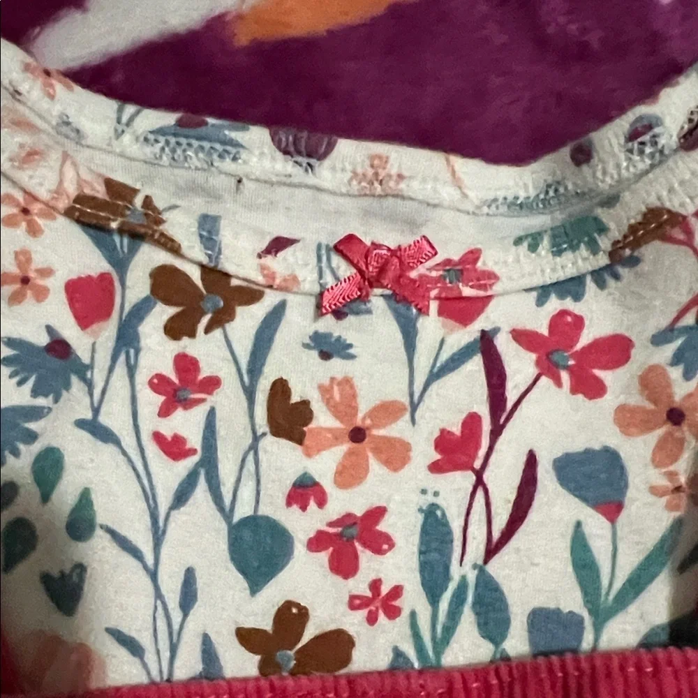 Carter's 18 Months Baby Girl Floral Tee Shirt Jumper