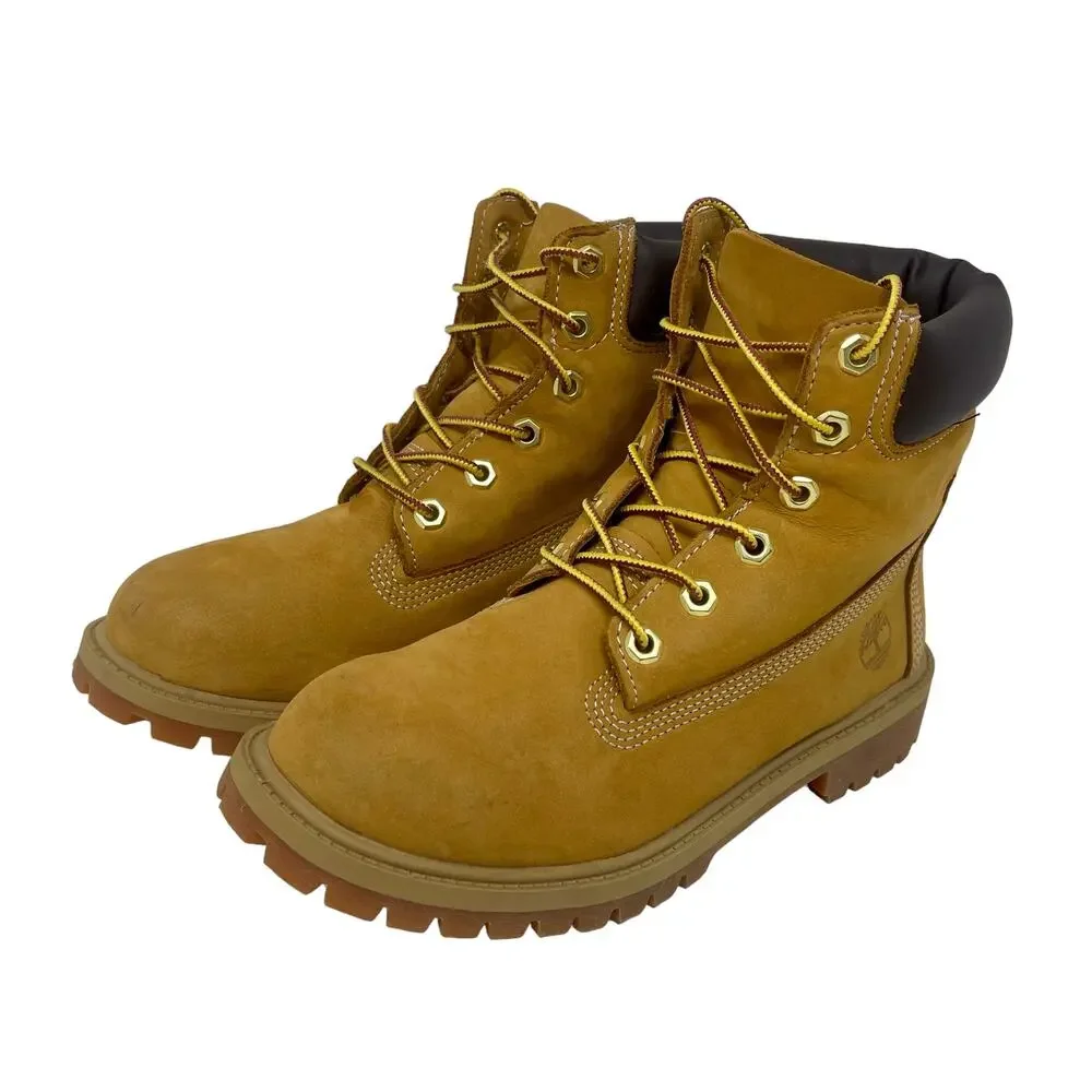 Timberland Junior Premium Waterproof‎ Leather Boots 6