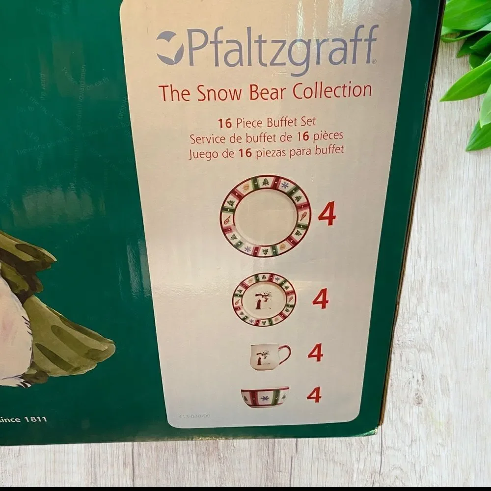 Pfaltzgraff winter bear