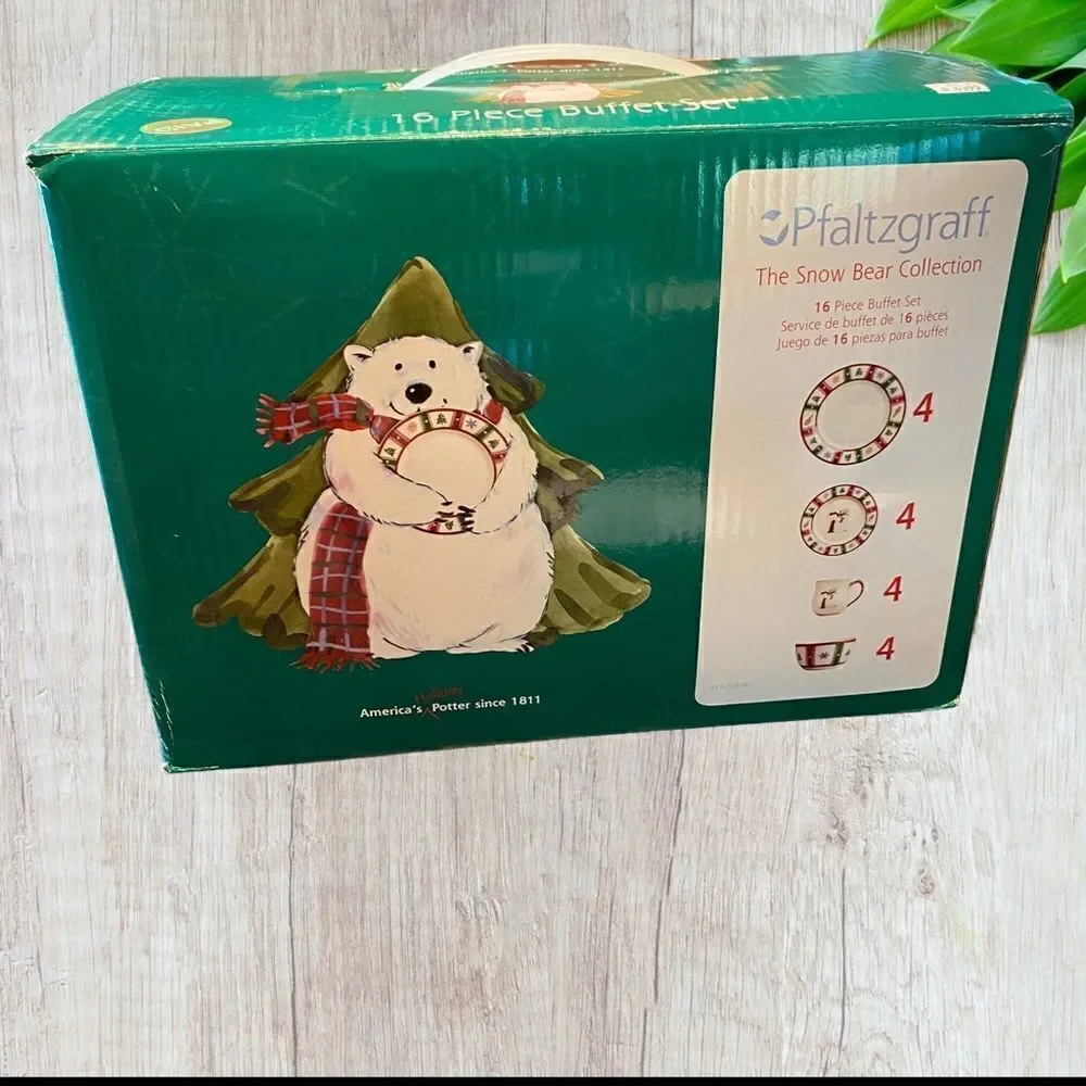 Pfaltzgraff winter bear