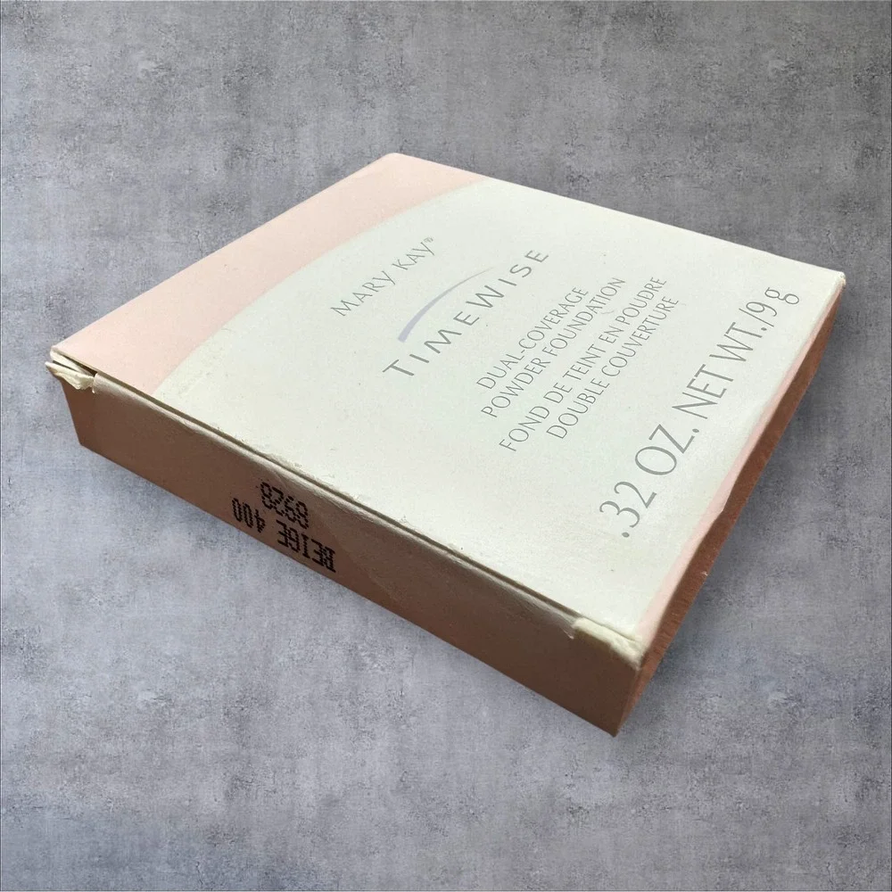 Mary Kay Dual-Coverage Powder Foundation 8928 Beige 400 TimeWise .32oz NIB‎ NEW