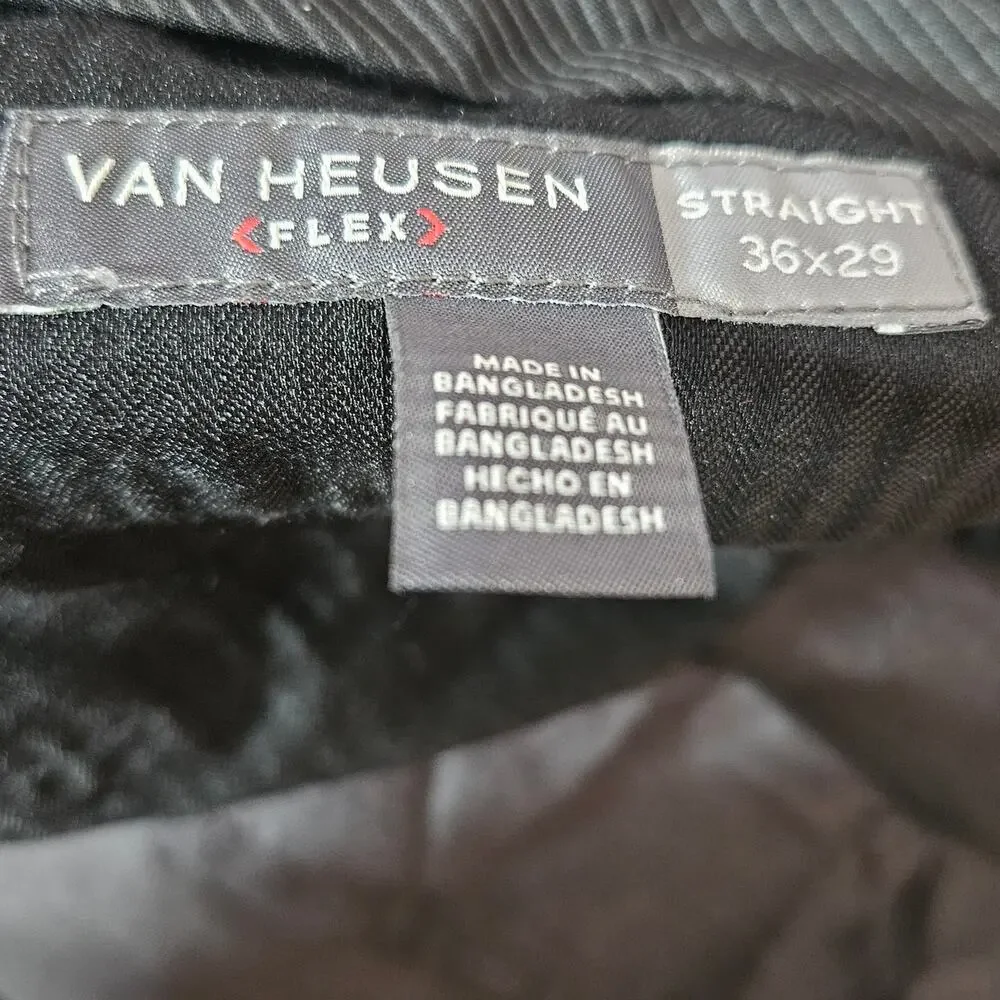 Van Heusen gray straight