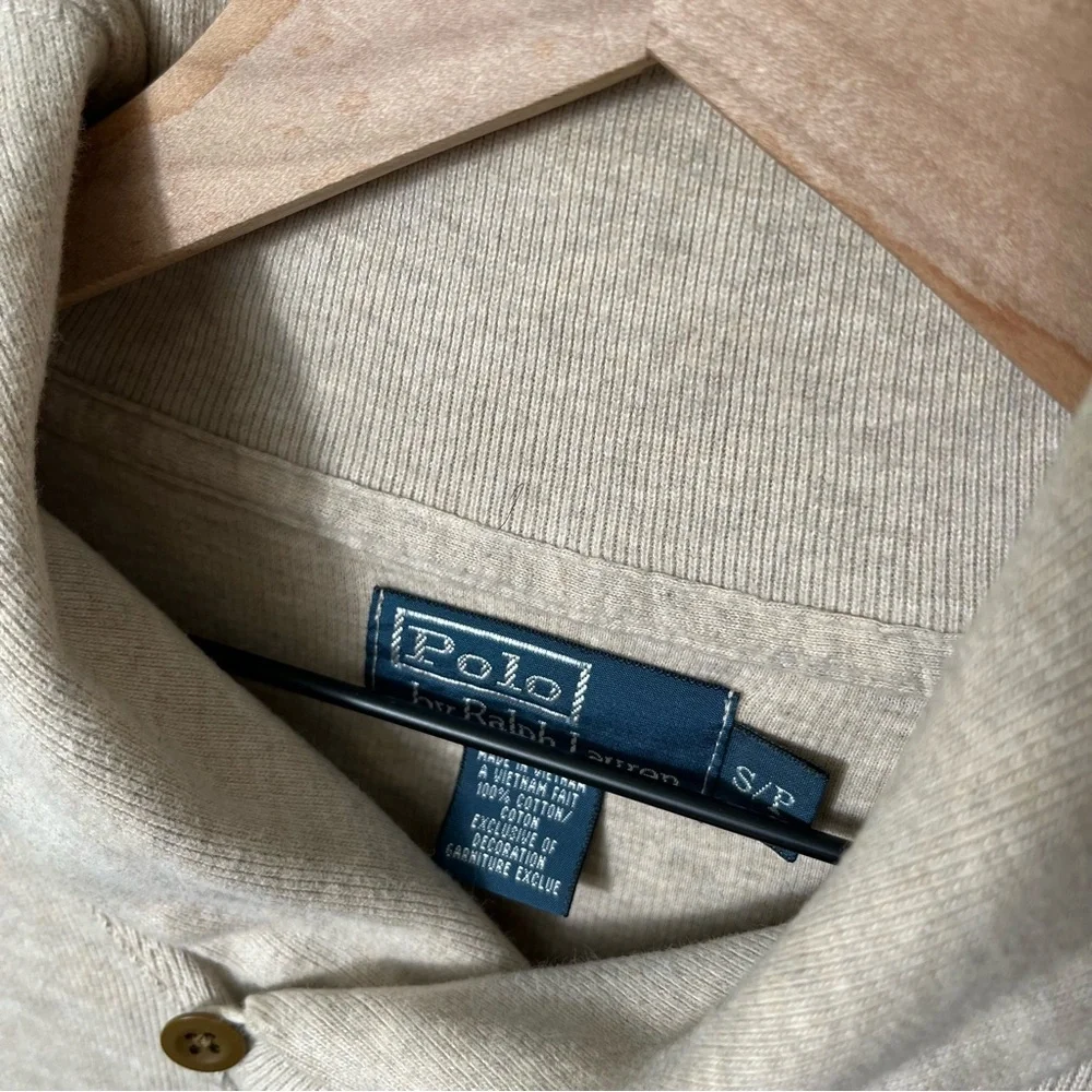 Polo Ralph Lauren Cream Shawl Collar Sweater Mens‎ Small