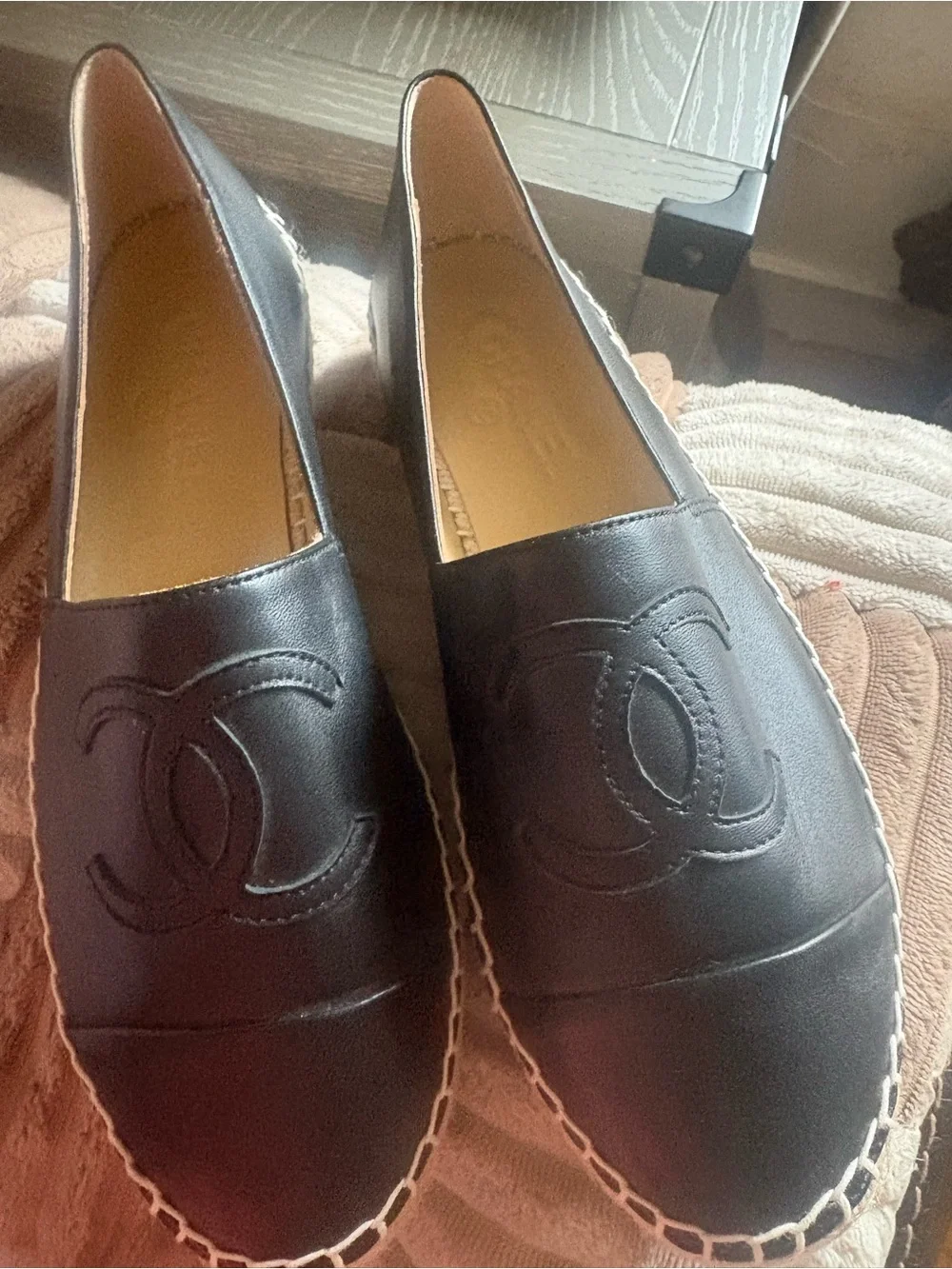Fashion Black Espadrille Flats
