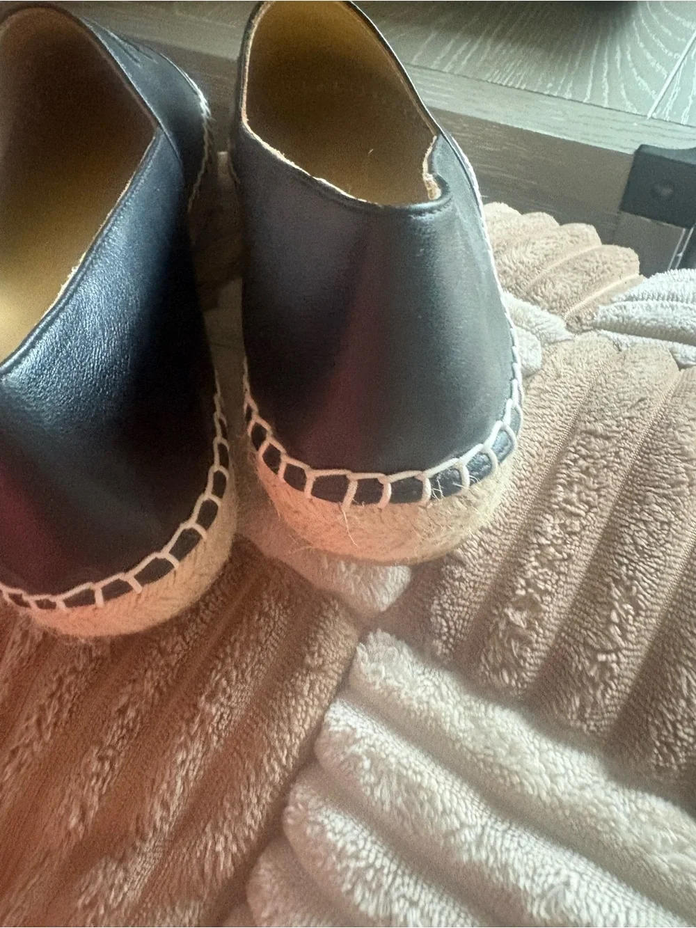 Fashion Black Espadrille Flats