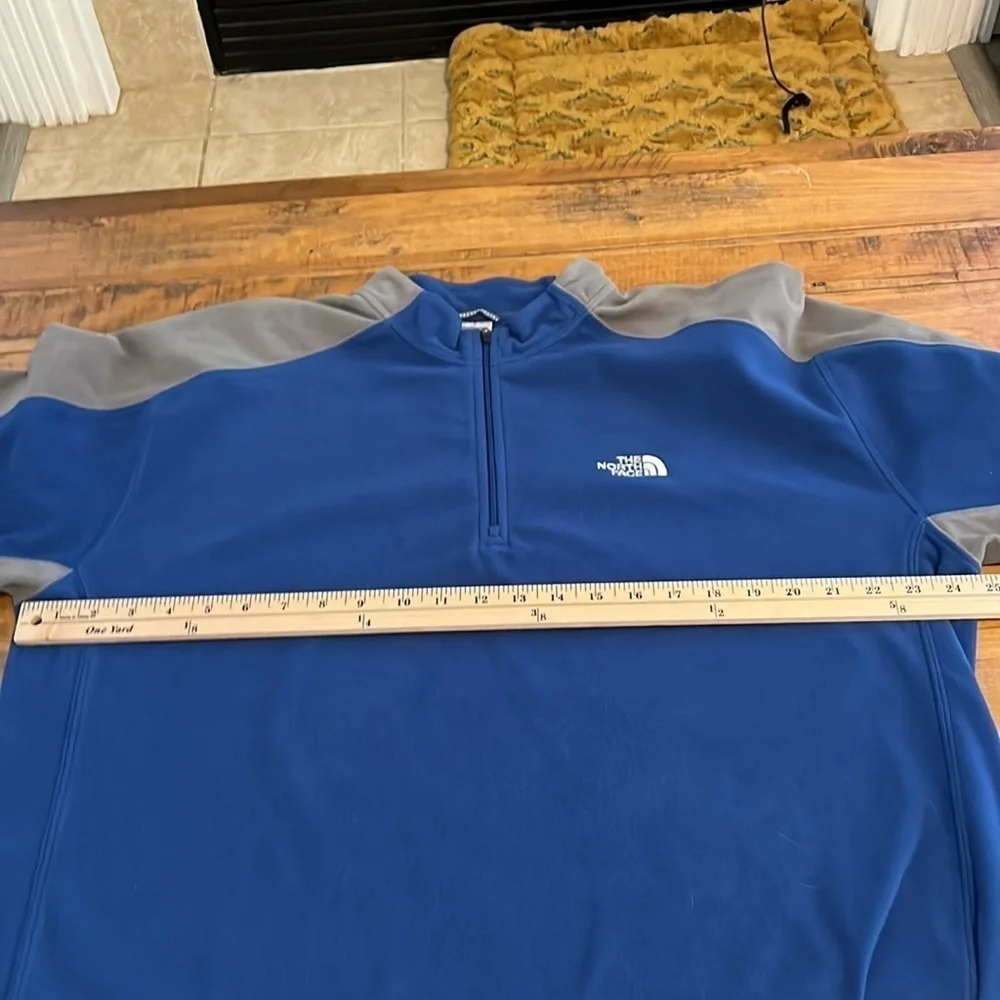 The North Face pullover blue