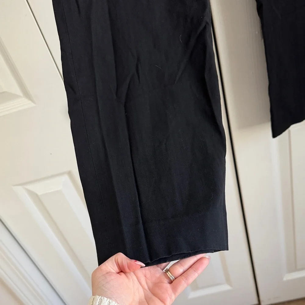 Chloé Black Tailored Trousers – Size 42 (US 10) – Made in France