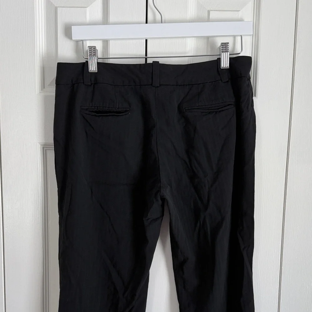 Chloé Black Tailored Trousers – Size 42 (US 10) – Made in France