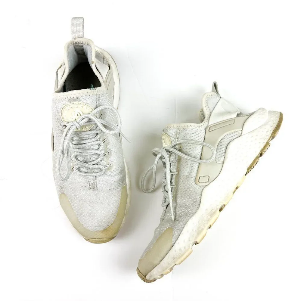 Nike White Air Huarache Sneaker Tennis Athletic Shoes Size 8