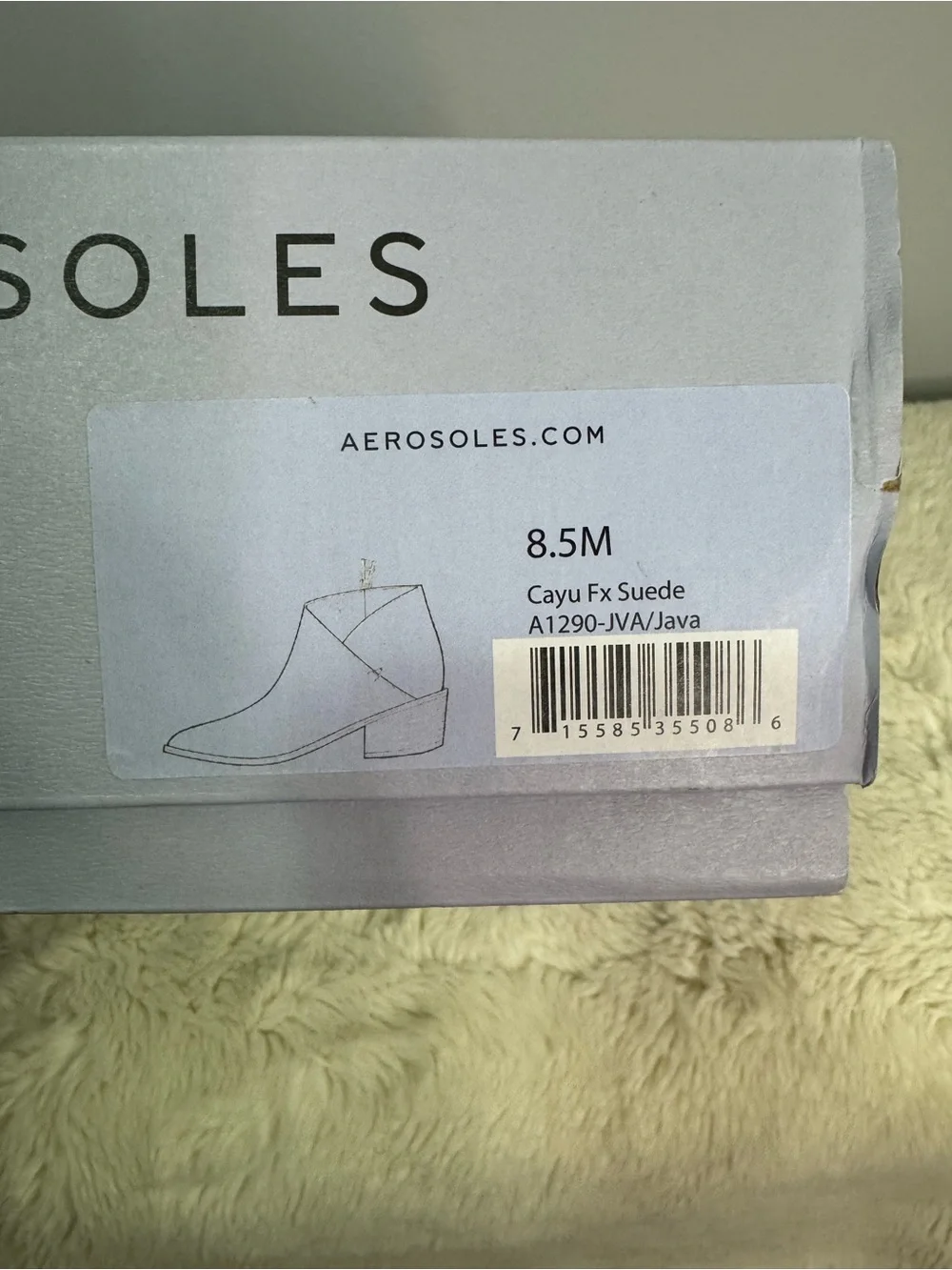 AEROSOLES suede slip