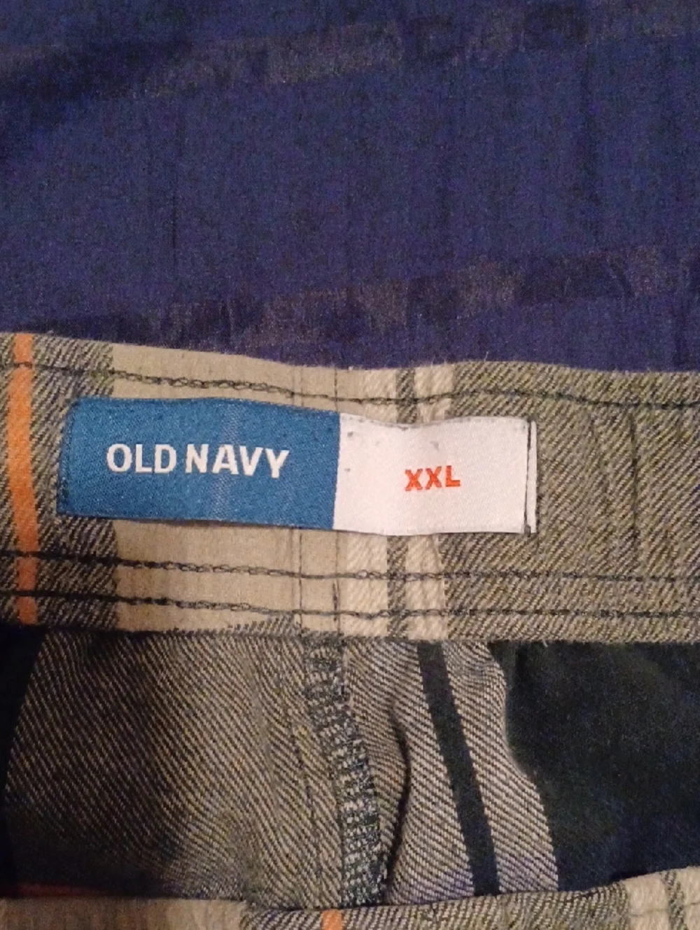 Old Navy soft plaid